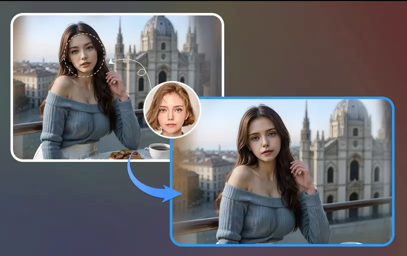 Face Swap AI Filter - Be A Movie Character