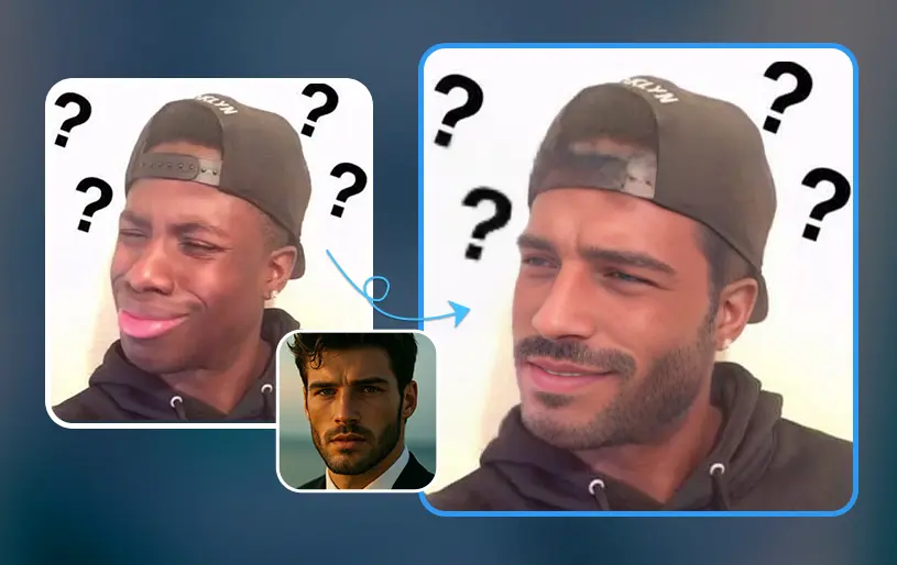 AI Image Face Swap Mixer for Friend Swaps