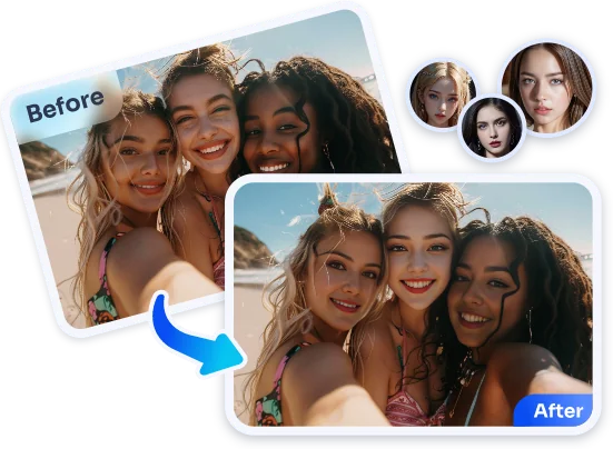 AI Multiple Face Swap