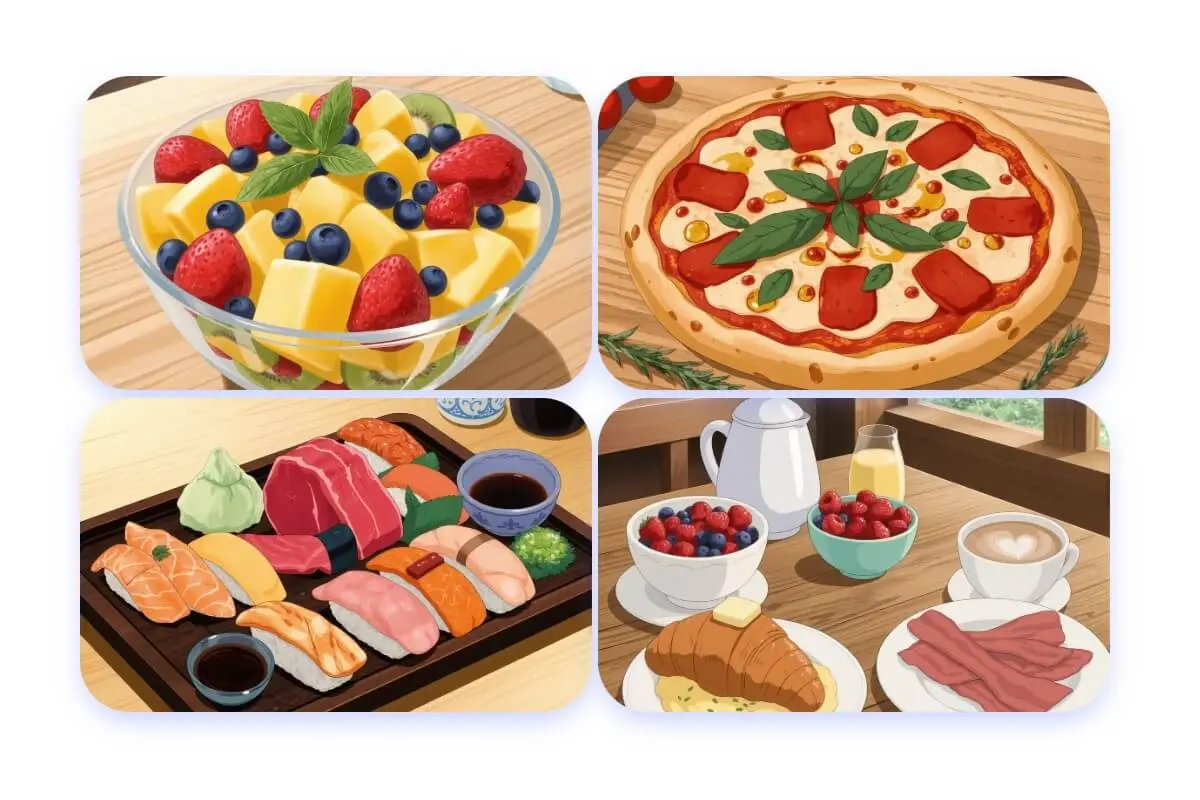 Easily Change Cooking Tutorials to Studio Ghibli - Style Food with Our Free Ghibli AI Video Generator!