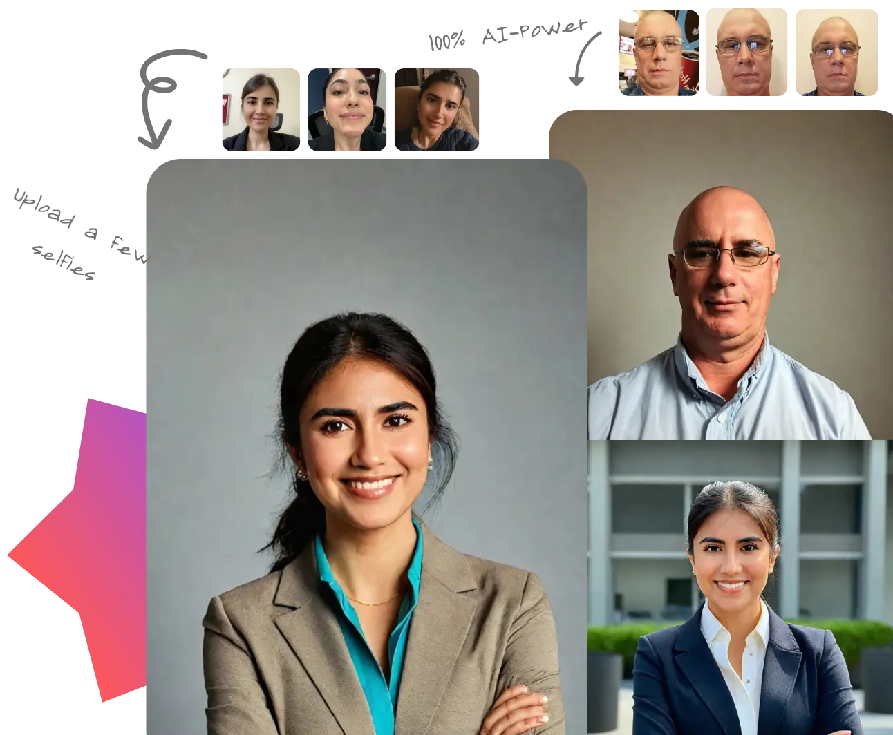 Corporate Headshots Examples, Benefits, & AI Tool(Free)