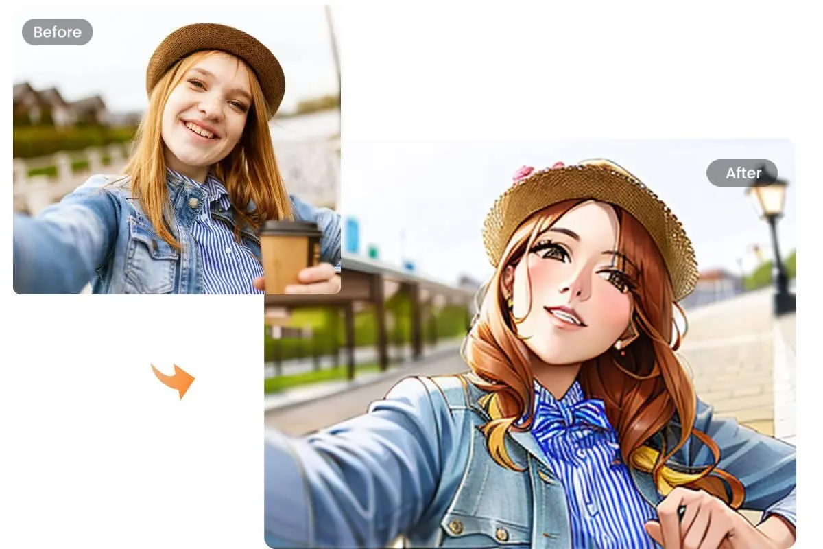 Photo to Anime Converter | AI Anime Filter Online